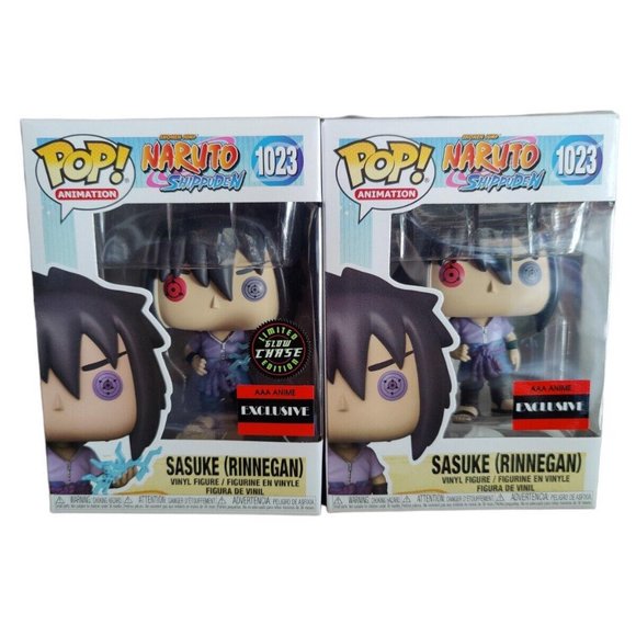 Funko Naruto Shippuden Sasuke Uchiha (Rinnegan) Pop Figure (AAA Anime  Exclusive)